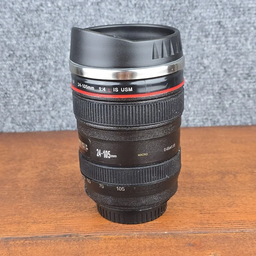 Caniam Camera Lens Travel Mug Stainless Steel 5
